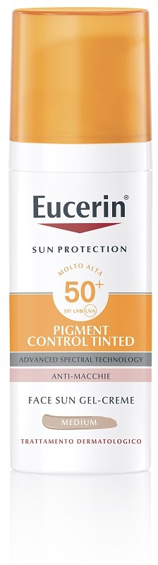 EUCERIN SUN PIGMENT CONTROL TINTED SPF50+ MEDIUM 50 ML - maxifarmacia.it