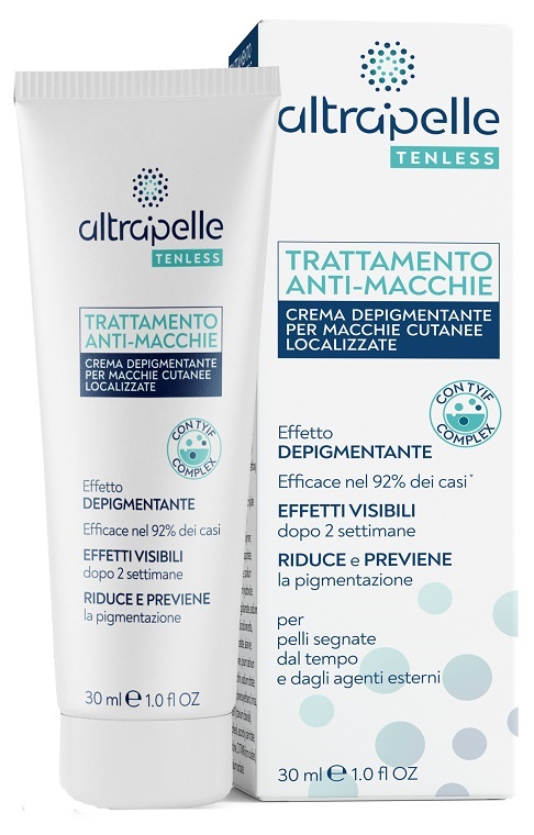 ALTRAPELLE TENLESS TRATTAMENTO ANTI MACCHIE CREMA DEPIGMENTANTE 30 ML - maxifarmacia.it