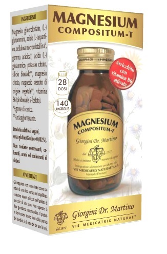 MAGNESIUM COMPOSITUM-T 140 PASTIGLIE - maxifarmacia.it