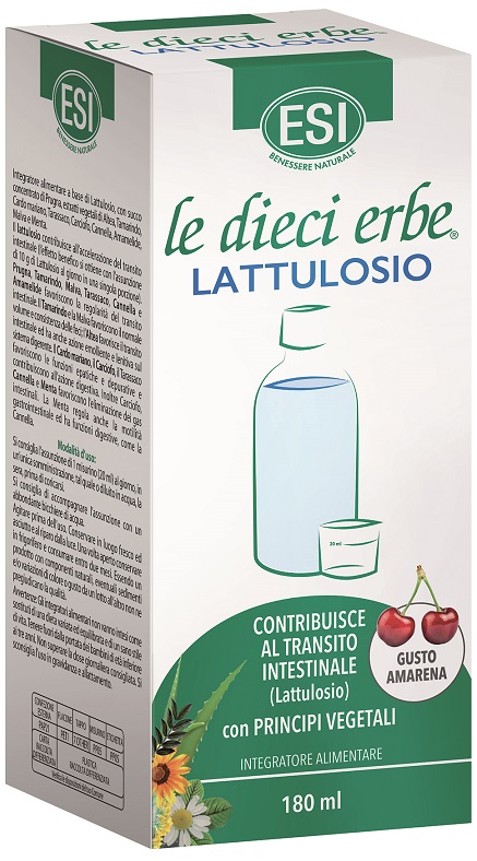 ESI LE DIECI ERBE LATTULOSIO 180 ML - maxifarmacia.it