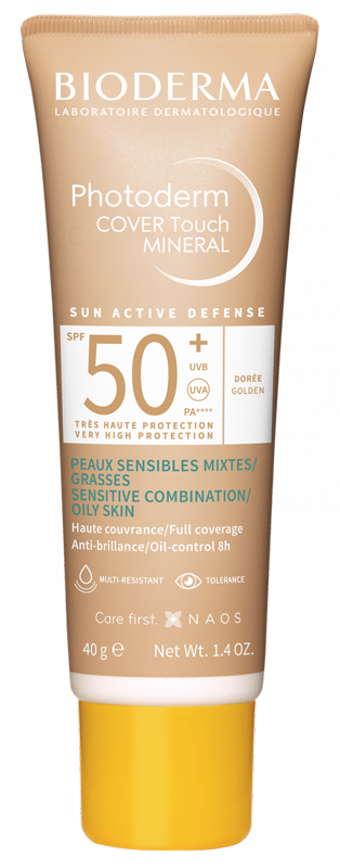 PHOTODERM COVER TOUCH MINERAL DORE' SPF50+ 40 ML - maxifarmacia.it