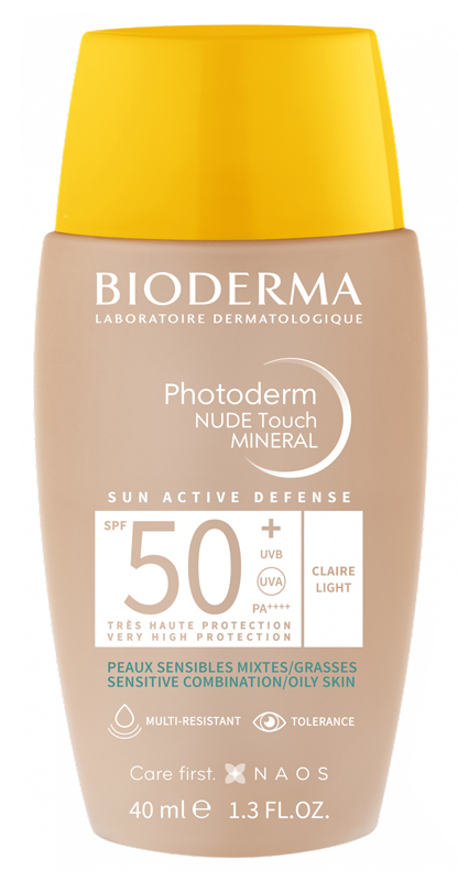 PHOTODERM NUDE TOUCH CLAIRE SPF50+ 40 ML - maxifarmacia.it