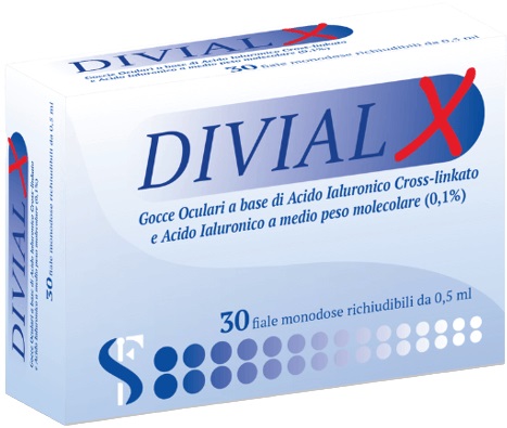 COLLIRIO DIVIAL X 30 FIALE MONODOSE 0,5 ML - maxifarmacia.it