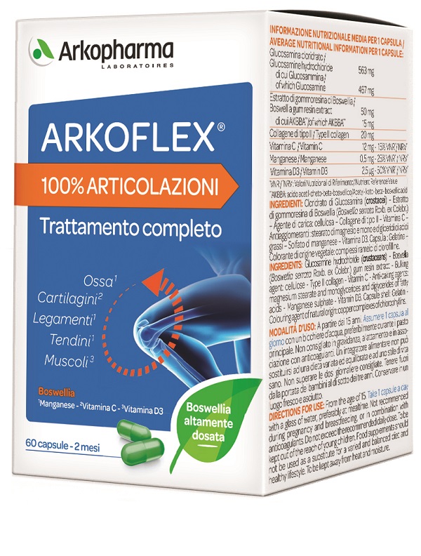 ARKOFLEX 100% ARTICOLAZIONI 60 CAPSULE - maxifarmacia.it