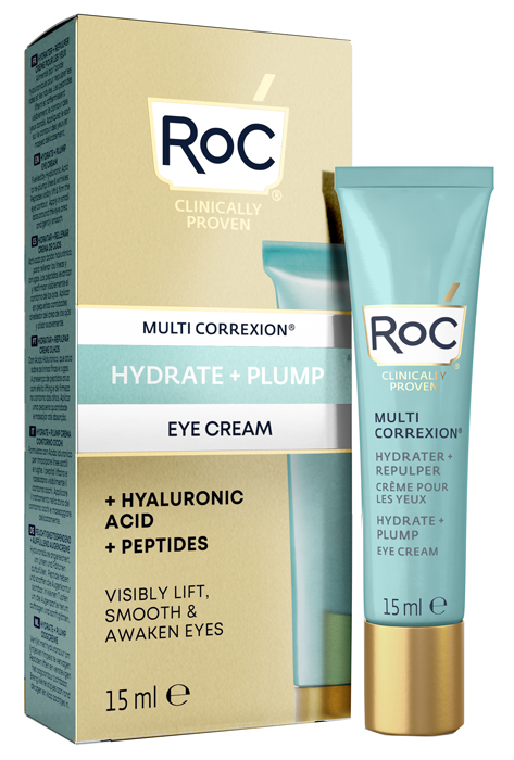 ROC MULTI CORREXION HYDRATE+ PLUMP CREMA OCCHI 15 ML - maxifarmacia.it