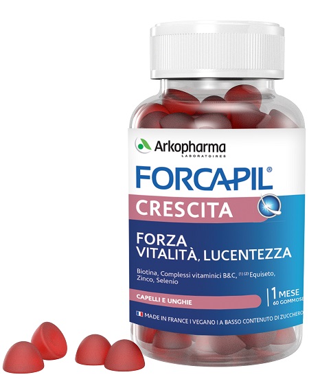 FORCAPIL CRESCITA 60 GOMMOSI - maxifarmacia.it