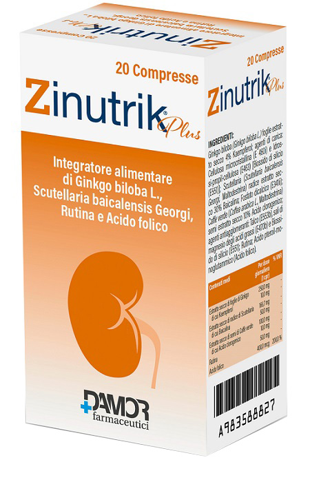 ZINUTRIK PLUS 20 COMPRESSE - maxifarmacia.it
