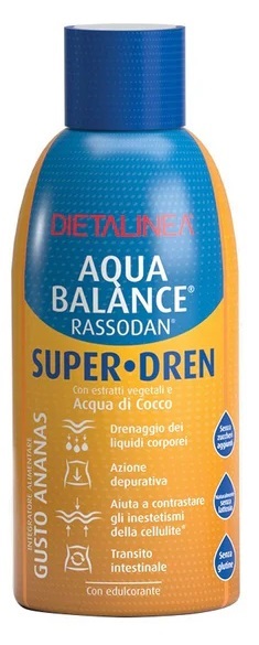 AQUA BALANCE RASSODAN SUPER DREN ANANAS 500 ML - maxifarmacia.it