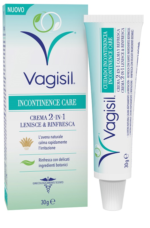 VAGISIL INCONTINENCE CARE CREMA 2IN1 LENISCE & RINFRESCA 30 G - maxifarmacia.it