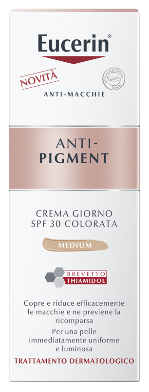 EUCERIN ANTI-PIGMENT GIORNO SPF30 COLORATO MEDIUM 50 ML - maxifarmacia.it