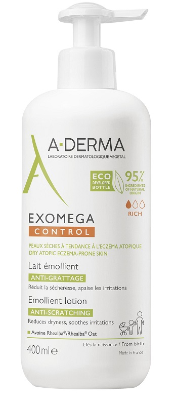 EXOMEGA CONTROL LATTE EMOLLIENTE 400 ML - maxifarmacia.it