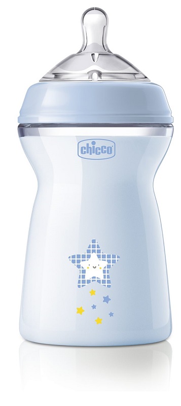 CHICCO BIBERON NAT FEEL PP 6M+ 330 ML BIMBO - maxifarmacia.it