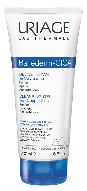BARIEDERM CICA GEL NETTOYANT 200 ML - maxifarmacia.it