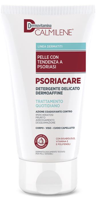 DERMOVITAMINA CALMILENE PSORIACARE DETERGENTE DELICATO DERMOAFFINE TRATTAMENTO QUOTIDIANO PER PELLE CON TENDENZA A PSORIASI 200 ML - maxifarmacia.it