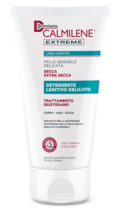 DERMOVITAMINA CALMILENE EXTREME DETERGENTE LENITIVO DELICATO TRATTAMENTO QUOTIDIANO PER PELLE SECCA ED EXTRA SECCA 200 ML - maxifarmacia.it