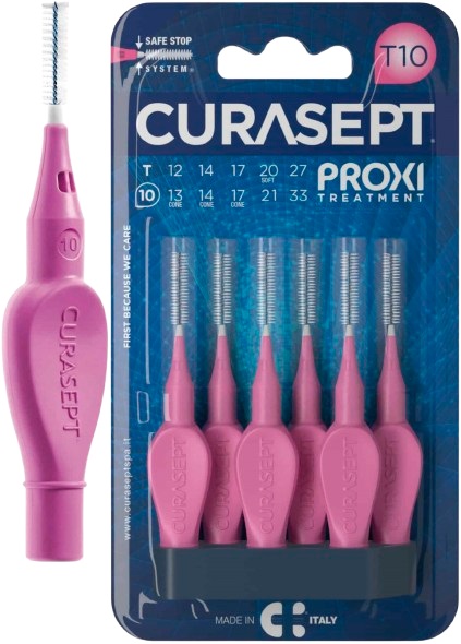 CURASEPT PROXI T10 FUXIA 6 PEZZI - maxifarmacia.it