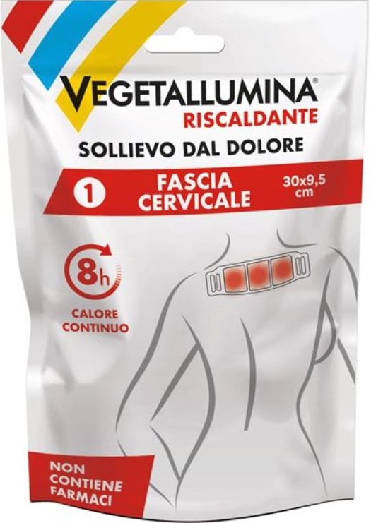VEGETALLUMINA FASCIA CERVICALE RISCALDANTE 1 PEZZO - maxifarmacia.it
