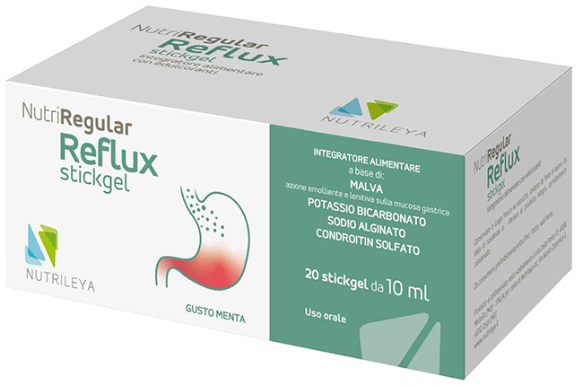 NUTRIREGULAR REFLUX 20 STICKGEL - maxifarmacia.it