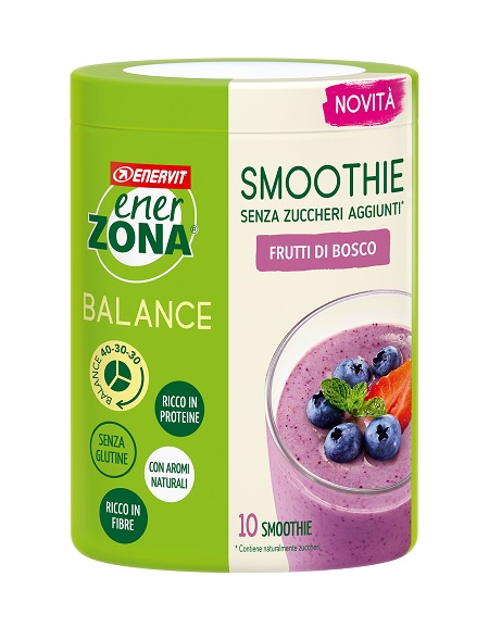ENERZONA SMOOTHIE FRUTTI DI BOSCO 300 G - maxifarmacia.it