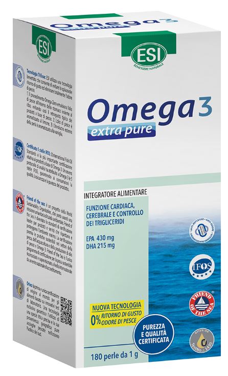 ESI OMEGA 3 EXTRA PURE 120 + 60 PERLE OFFERTA - maxifarmacia.it