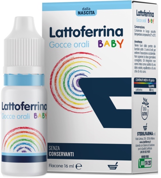 LATTOFERRINA BABY GOCCE ORALI 16 ML - maxifarmacia.it