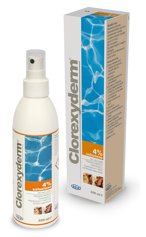 CLOREXYDERM SOLUZIONE 4% 200 ML - maxifarmacia.it