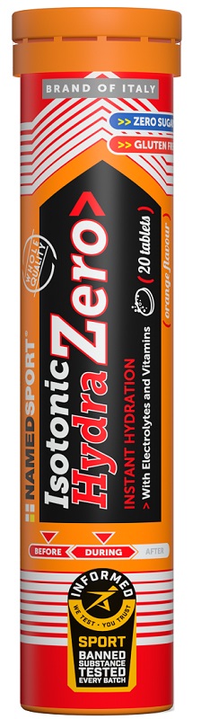 ISOTONIC HYDRA ZERO ORANGE 20 TABLETS - maxifarmacia.it