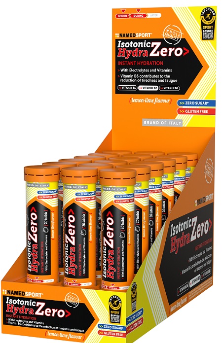 ISOTONIC HYDRA ZERO LEMON LIME 20 TABLETS 18 PEZZI - maxifarmacia.it