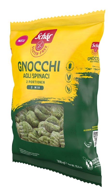SCHAR GNOCCHI DI PATATE AGLI SPINACI 300 G - maxifarmacia.it