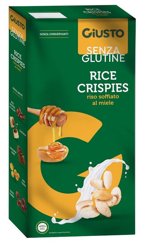GIUSTO SENZA GLUTINE RICE CRISPIES 250 G - maxifarmacia.it