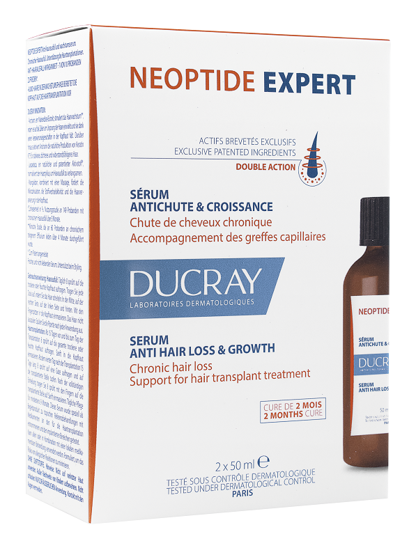 DUCRAY NEOPTIDE EXPERT SIERO ANTICADUTA 2 PEZZI DA 50 ML - maxifarmacia.it