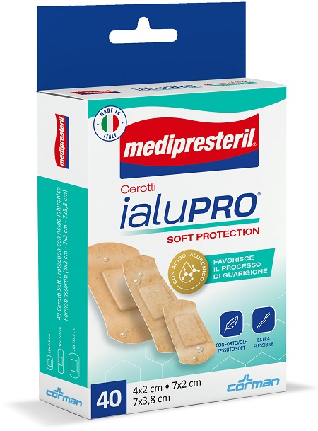 MEDIPRESTERIL IALUPRO SOFT PROTECTION 40 CEROTTI ASSORTITI - maxifarmacia.it