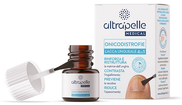 ALTRAPELLE MEDICAL ONICODISTROFIE LACCA UNGUEALE 4 IN 1 7 ML - maxifarmacia.it