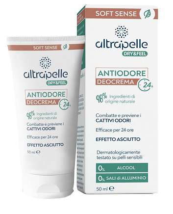 ALTRAPELLE DRY & FEEL DEOCREMA ANTIODORE 24H 50 ML - maxifarmacia.it