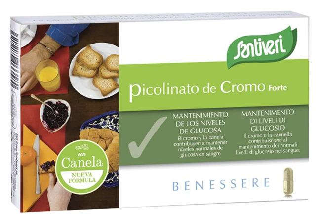 PICOLINATO DI CROMO FORTE 40 CAPSULE - maxifarmacia.it