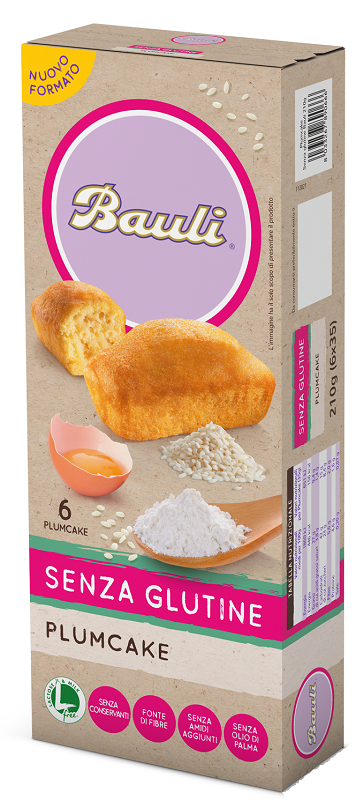 DORIA PLUMCAKE 6 PEZZI DA 35 G - maxifarmacia.it