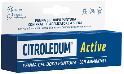 CITROLEDUM PENNA DOPOPUNTURA CON AMMONIACA ACTIVE 15 ML - maxifarmacia.it