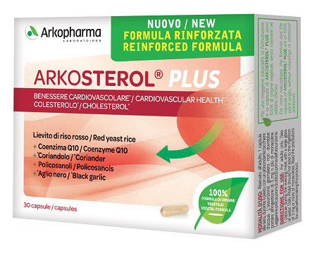 ARKOSTEROL PLUS 30 CAPSULE - maxifarmacia.it