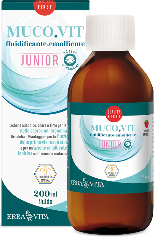 MUCOVIT FLUIDO BAMBINI 200 ML - maxifarmacia.it