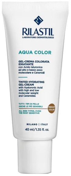 RILASTIL AQUA COLORATA GEL CREMA MEDIUM - maxifarmacia.it