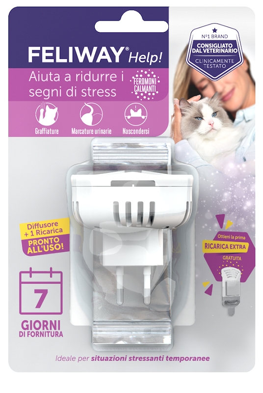 FELIWAY HELP DIFFUSORE + RICARICA - maxifarmacia.it
