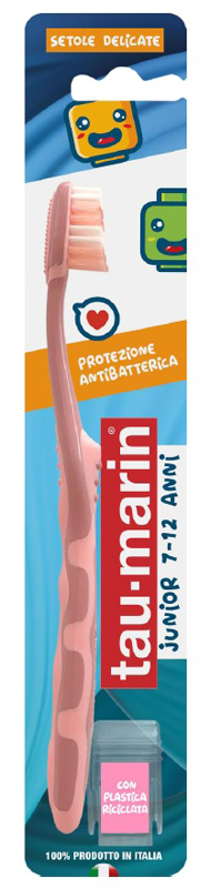 TAU MARIN SPAZZOLINO JUNIOR ANTIBATTERICO 7-12 ANNI - maxifarmacia.it