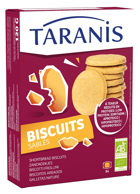 TARANIS BISCOTTI FROLLINI 120 G - maxifarmacia.it