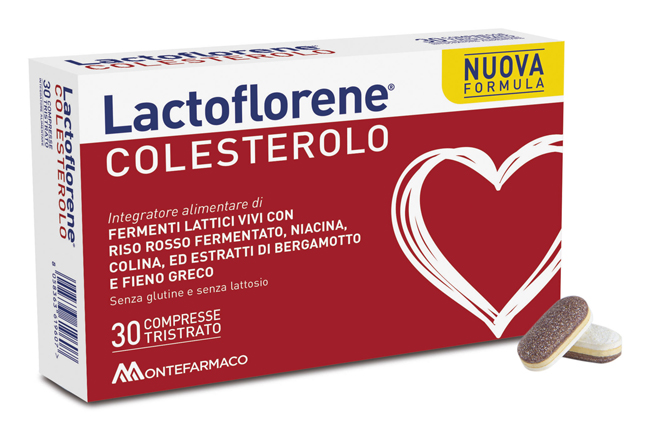 LACTOFLORENE COLESTEROLO TRISTRATO 30 COMPRESSE - maxifarmacia.it