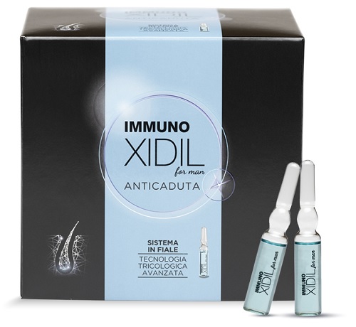 IMMUNO XIDIL UOMO COFANETTO 8 FIALE - maxifarmacia.it