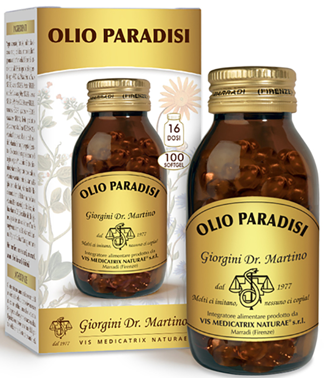 OLIO PARADISI 100 SOFTGEL - maxifarmacia.it