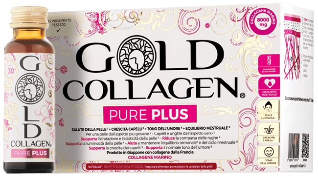 GOLD COLLAGEN PURE PLUS 10 FLACONI DA 50 ML - maxifarmacia.it