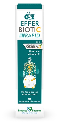 GSE EFFER BIOTIC RAPID 20 COMPRESSE - maxifarmacia.it