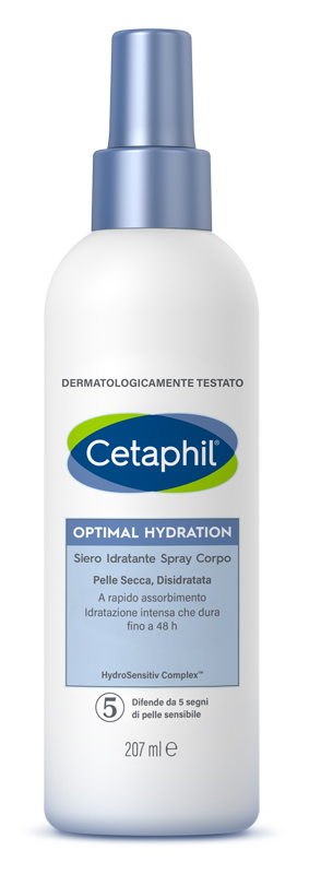 CETAPHIL OPTIMAL HYDRATION SIERO IDRATANTE SPRAY 207 ML - maxifarmacia.it