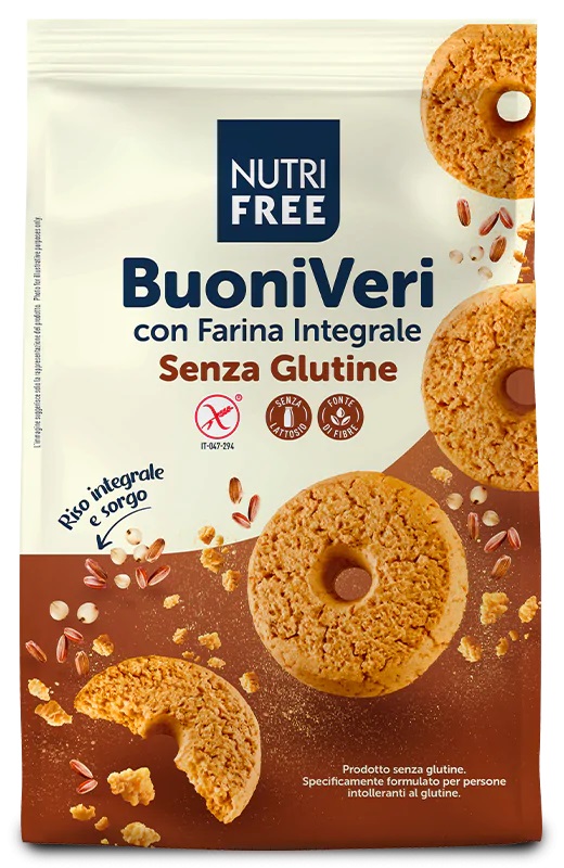 NUTRIFREE BUONI VERI 250 G FROLLINI - maxifarmacia.it